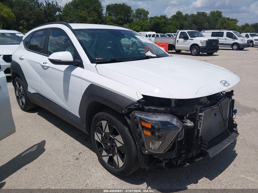 2025 Hyundai Kona VIN KM8HB3AB1SU248313 IAAI salvage auction — FRONT END, Enterprise Vehicles Clear Only (Tennessee), sold $12,700 on 2026-07-13 (photo 1)