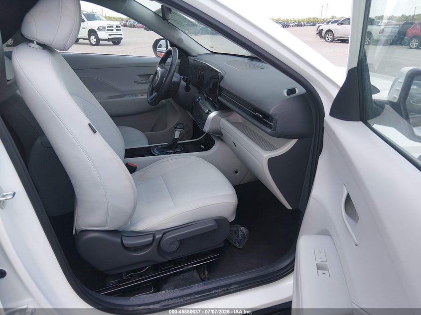 2025 Hyundai Kona VIN KM8HB3AB1SU248313 IAAI salvage auction — FRONT END, Enterprise Vehicles Clear Only (Tennessee), sold $12,700 on 2026-07-13 (photo 5)