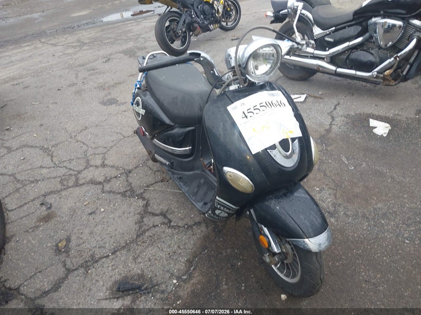 2021 Dongfang Scooter VIN LUJTCLP33MA600957 IAAI salvage auction — NORMAL WEAR, Clear (New York), sold $25 on 2026-07-21 (photo 1)