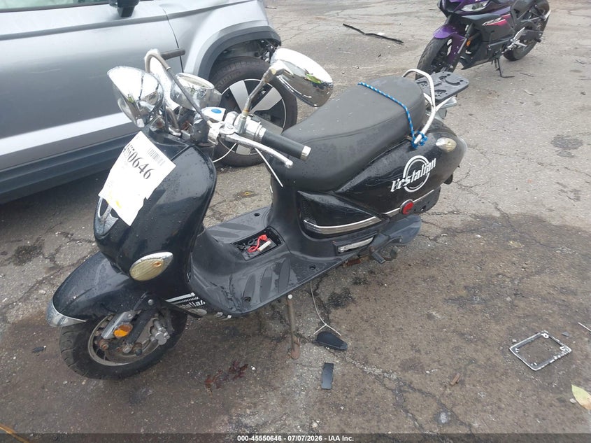 2021 Dongfang Scooter VIN LUJTCLP33MA600957 IAAI salvage auction — NORMAL WEAR, Clear (New York), sold $25 on 2026-07-21 (photo 2)