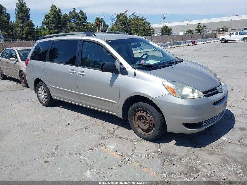 2005 Toyota Sienna VIN 5TDZA23C25S285052 IAAI salvage auction — NORMAL WEAR, Clear - Dealer Only (California), sold $600 on 2026-07-29 (photo 1)