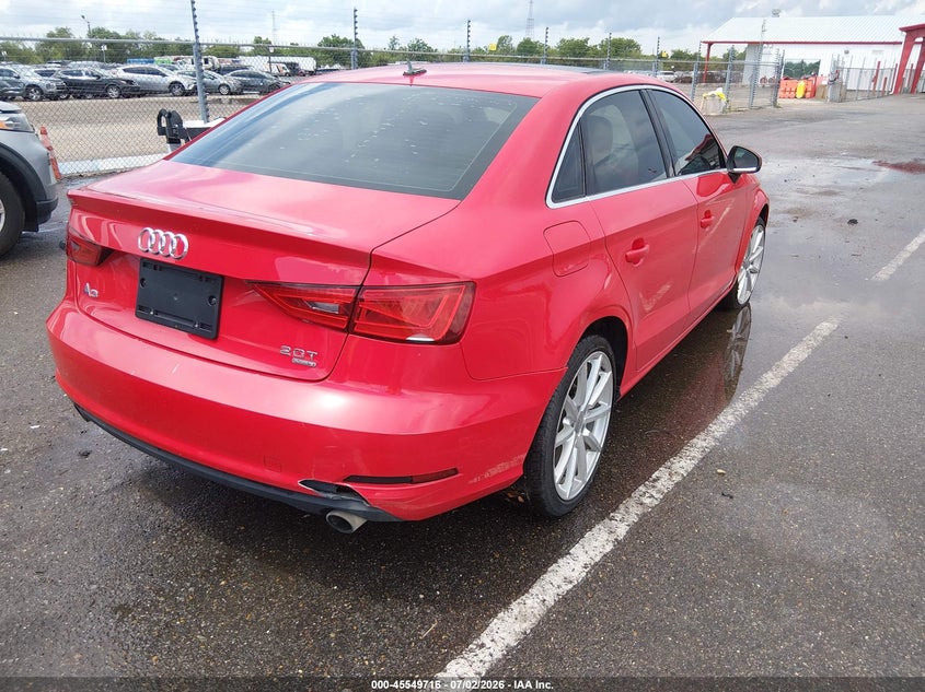 2015 Audi A3 VIN WAUEFGFF8F1010851 IAAI salvage auction — NORMAL WEAR, Clear (Louisiana), sold $350 on 2026-07-17 (photo 4)