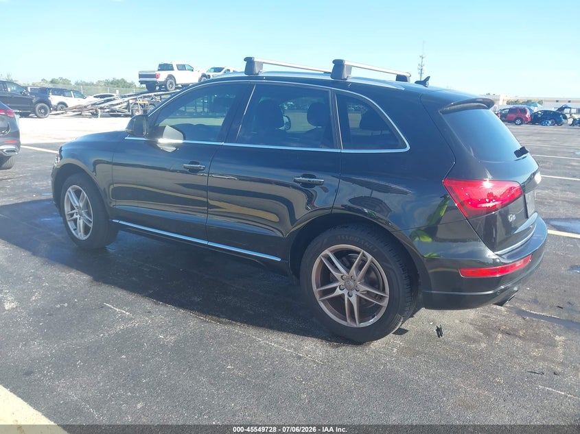 2016 Audi Q5 VIN WA1L2AFP0GA055452 IAAI salvage auction — ENGINE DAMAGE, Rebuildable (Florida), sold $3,750 on 2026-07-23 (photo 3)