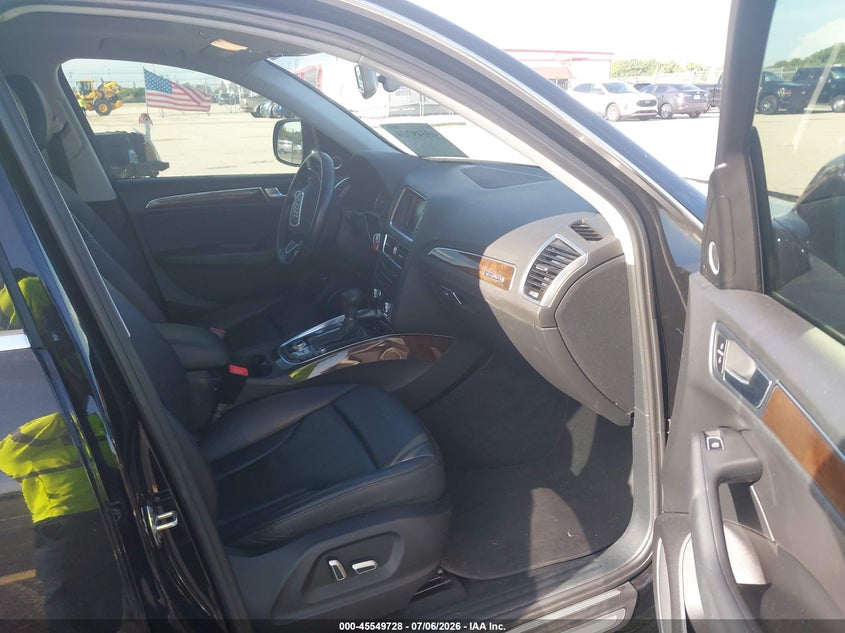 2016 Audi Q5 VIN WA1L2AFP0GA055452 IAAI salvage auction — ENGINE DAMAGE, Rebuildable (Florida), sold $3,750 on 2026-07-23 (photo 5)