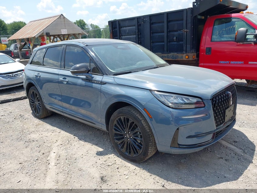 2023 Lincoln Corsair VIN 5LMCJ1DA8PUL20391 IAAI salvage auction — LEFT SIDE, Mv-907A (New York), sold $7,400 on 2026-07-30 (photo 1)