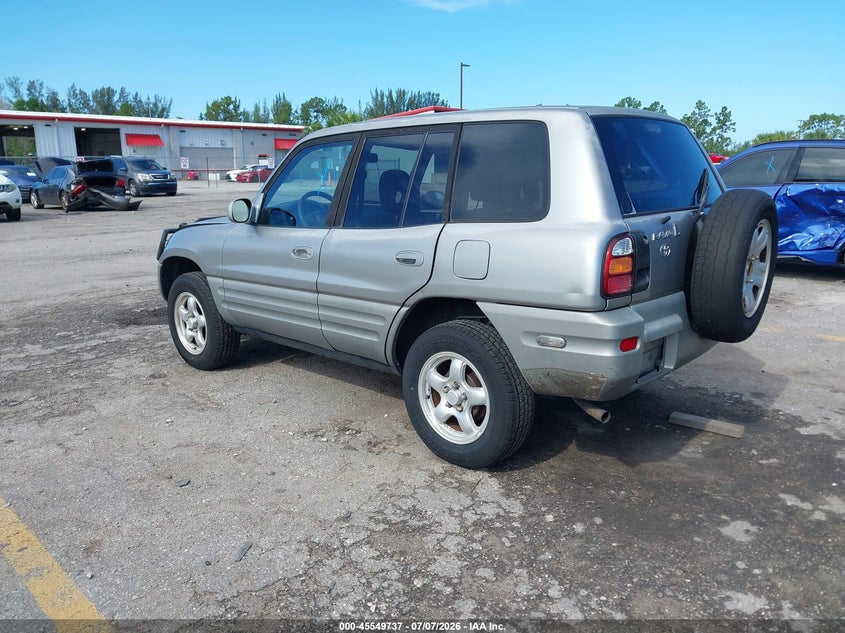 2000 Toyota Rav4 VIN JT3HP10V8Y7158108 IAAI salvage auction — NORMAL WEAR, Clear (Florida), sold $1,500 on 2026-07-13 (photo 3)