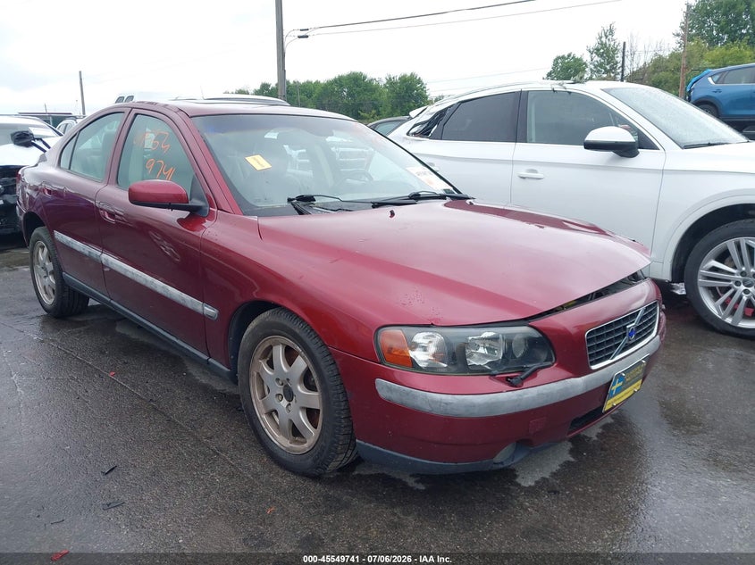 2004 Volvo S60 VIN YV1RH59HX42410380 IAAI salvage auction — LEFT FRONT, Salvage (Ohio), sold $25 on 2026-07-28 (photo 1)