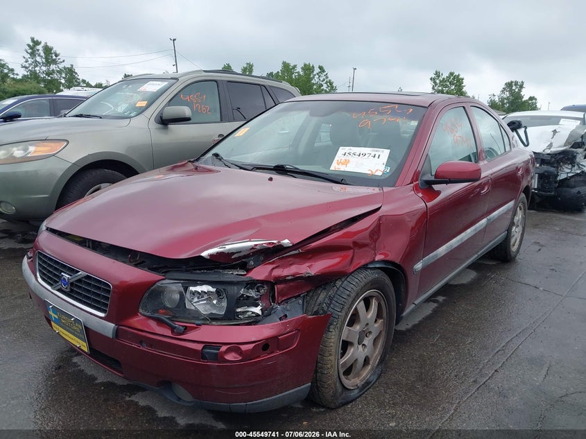 2004 Volvo S60 VIN YV1RH59HX42410380 IAAI salvage auction — LEFT FRONT, Salvage (Ohio), sold $25 on 2026-07-28 (photo 2)