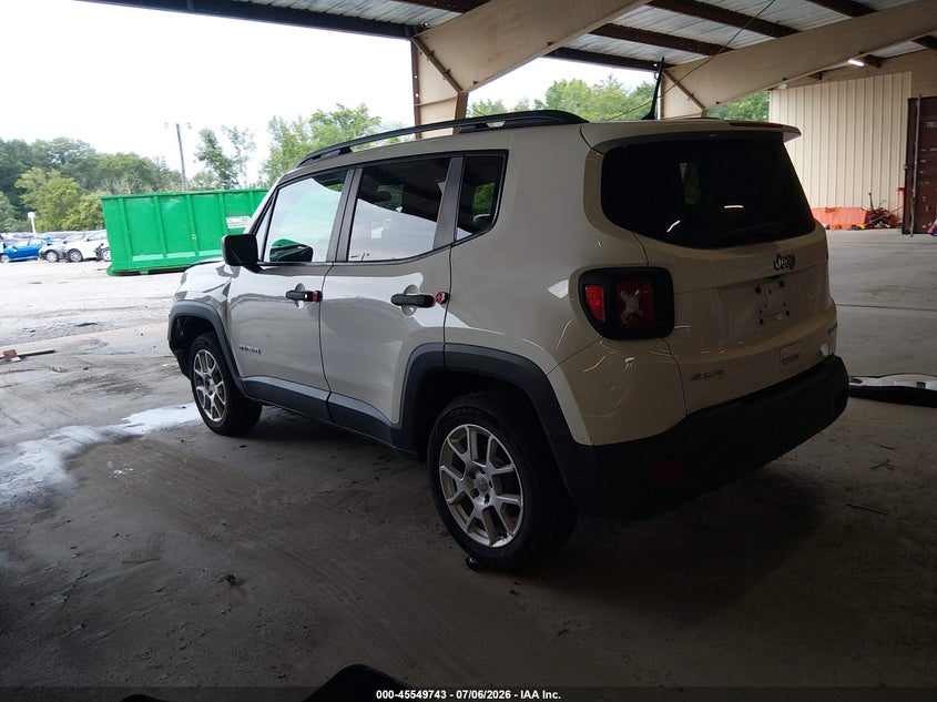 2019 Jeep Renegade VIN ZACNJBAB8KPJ84466 IAAI salvage auction — LEFT FRONT, Salvage (Tennessee), sold $50 on 2026-07-29 (photo 3)
