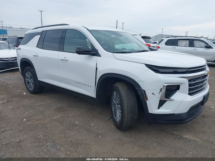2025 Chevrolet Traverse VIN 1GNERGRS3SJ291252 — IAAI salvage auction photo
