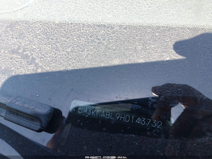 2017 Mazda Cx-5 VIN JM3KFABL9H0143732 IAAI salvage auction — FRONT END, Salvage (California), sold $2,650 on 2026-07-30 (photo 9)