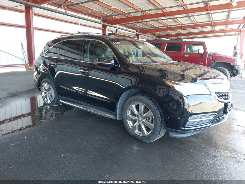 2015 Acura Mdx VIN 5FRYD3H83FB008539 IAAI salvage auction — SIDE, Salvage (California), sold $2,450 on 2026-07-11 (photo 1)