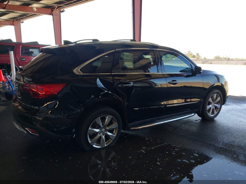 2015 Acura Mdx VIN 5FRYD3H83FB008539 IAAI salvage auction — SIDE, Salvage (California), sold $2,450 on 2026-07-11 (photo 6)