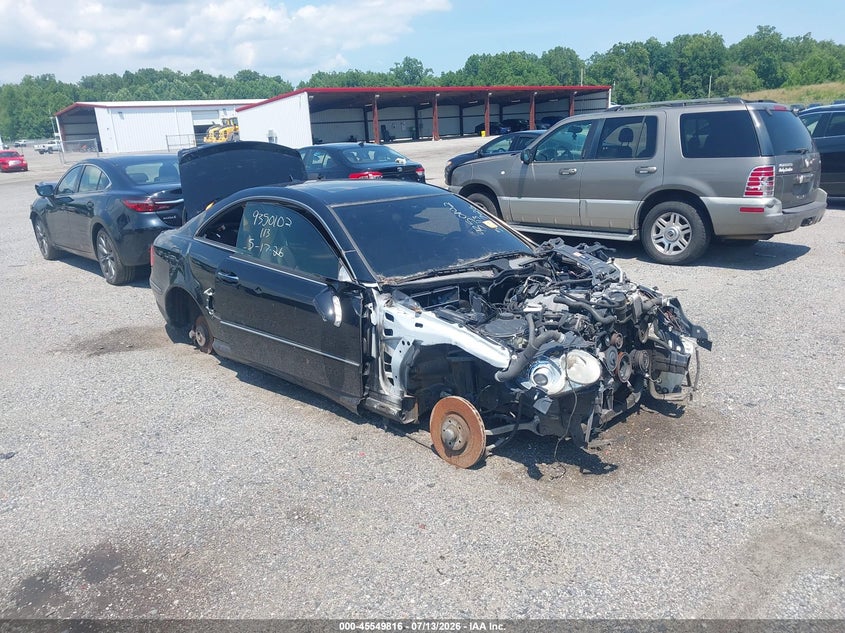 2007 Mercedes-benz Clk-class VIN WDBTJ72H47F214291 IAAI salvage auction — FRONT END, Salvage - Greater Than 75% (Maryland), sold $225 on 2026-08-10 (photo 1)