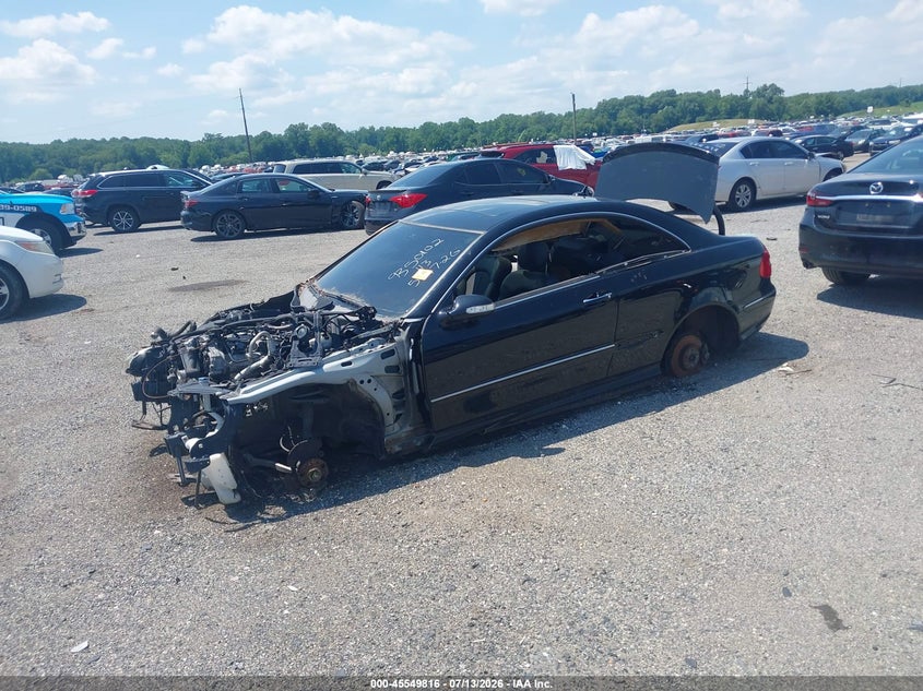 2007 Mercedes-benz Clk-class VIN WDBTJ72H47F214291 IAAI salvage auction — FRONT END, Salvage - Greater Than 75% (Maryland), sold $225 on 2026-08-10 (photo 2)