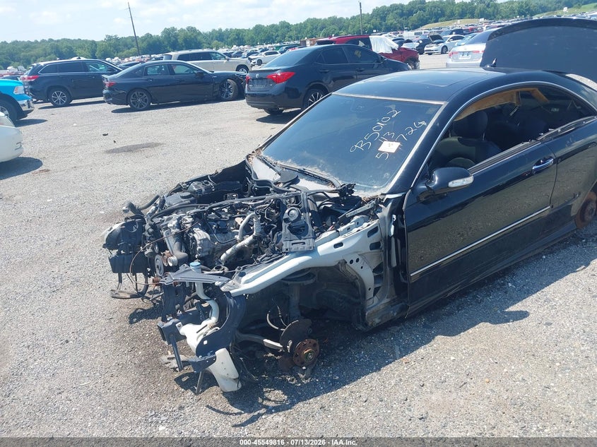 2007 Mercedes-benz Clk-class VIN WDBTJ72H47F214291 IAAI salvage auction — FRONT END, Salvage - Greater Than 75% (Maryland), sold $225 on 2026-08-10 (photo 6)