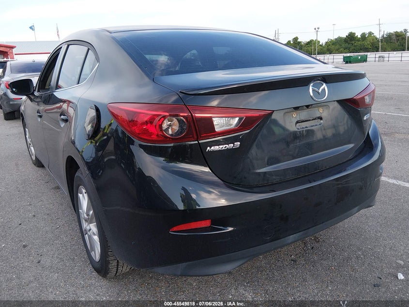 2015 Mazda 3 VIN JM1BM1V71F1255428 IAAI salvage auction — LEFT FRONT, Salvage (Louisiana), sold $525 on 2026-07-29 (photo 3)
