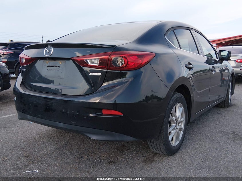 2015 Mazda 3 VIN JM1BM1V71F1255428 IAAI salvage auction — LEFT FRONT, Salvage (Louisiana), sold $525 on 2026-07-29 (photo 4)