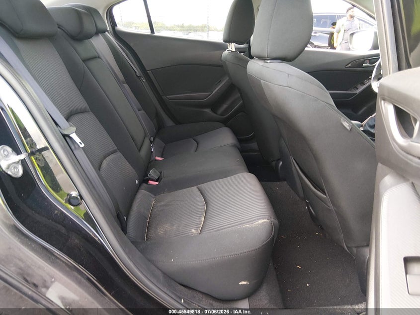 2015 Mazda 3 VIN JM1BM1V71F1255428 IAAI salvage auction — LEFT FRONT, Salvage (Louisiana), sold $525 on 2026-07-29 (photo 8)