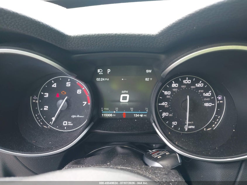 2018 Alfa romeo Stelvio VIN ZASFAKPN7J7B86964 IAAI salvage auction — FRONT END, Salvage Title, sold $2,925 on 2026-08-18 (photo 7)