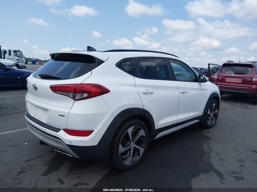 2018 Hyundai Tucson VIN KM8J3CA25JU653264 IAAI salvage auction — LEFT FRONT, Salvage Title, sold $1,250 on 2026-07-22 (photo 4)