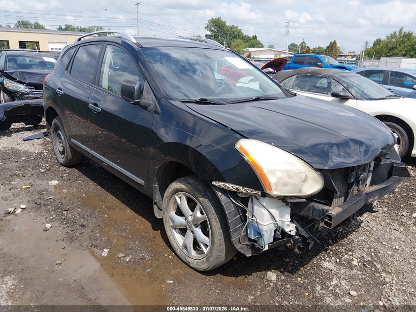 2011 Nissan Rogue VIN JN8AS5MV4BW675310 IAAI salvage auction — FRONT END, Salvage (Ohio), sold $200 on 2026-07-29 (photo 1)