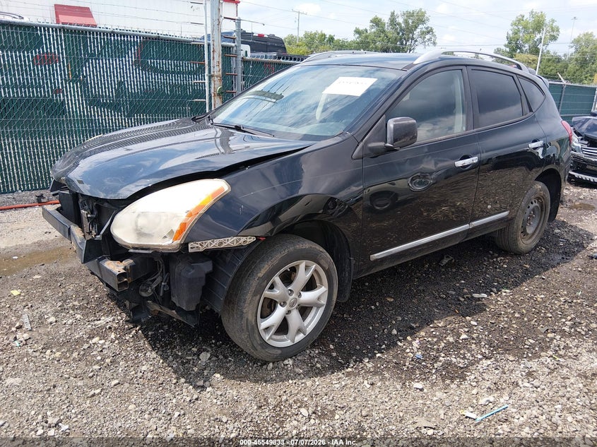 2011 Nissan Rogue VIN JN8AS5MV4BW675310 IAAI salvage auction — FRONT END, Salvage (Ohio), sold $200 on 2026-07-29 (photo 2)