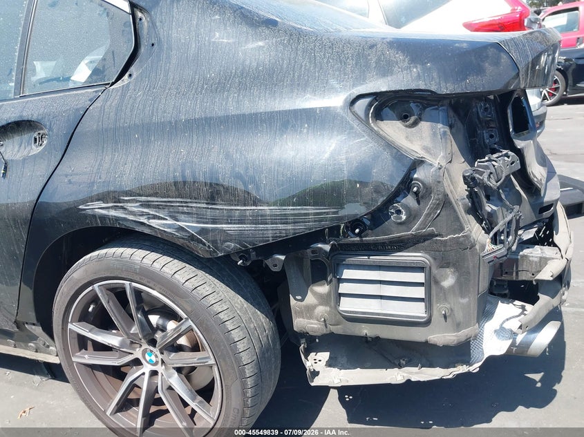 2019 BMW 3er VIN WBA5R1C5XKAJ99755 IAAI salvage auction — REAR END, Salvage Certificate (California), sold $9,500 on 2026-07-22 (photo 6)