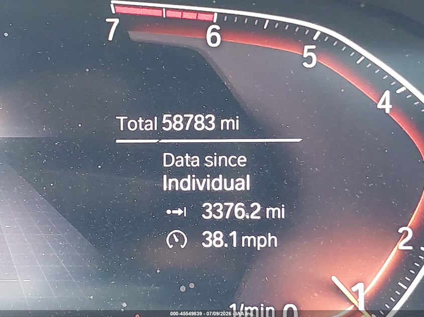 2019 BMW 3er VIN WBA5R1C5XKAJ99755 IAAI salvage auction — REAR END, Salvage Certificate (California), sold $9,500 on 2026-07-22 (photo 7)