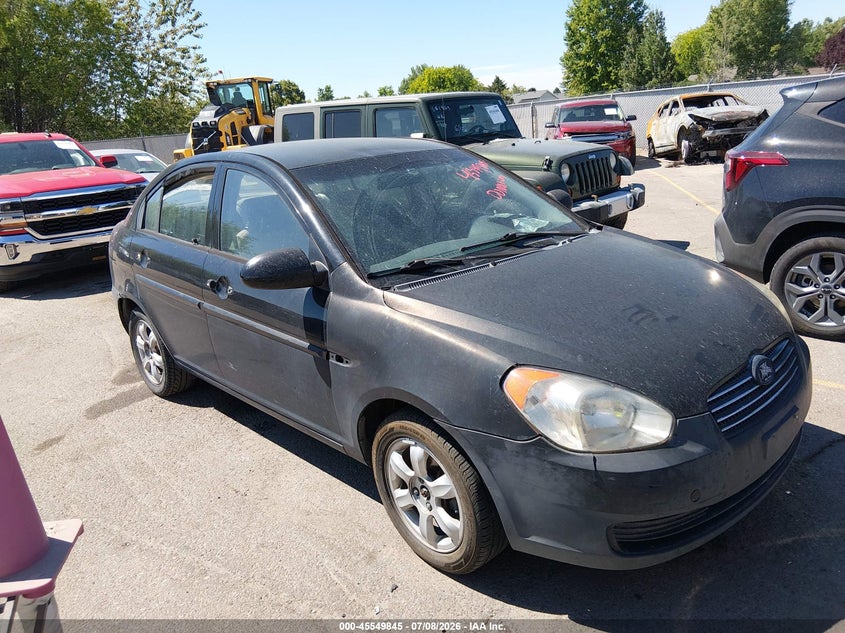 2006 Hyundai Accent VIN KMHCN46C26U018598 IAAI salvage auction — NORMAL WEAR, Salvage (California), sold $25 on 2026-07-17 (photo 1)
