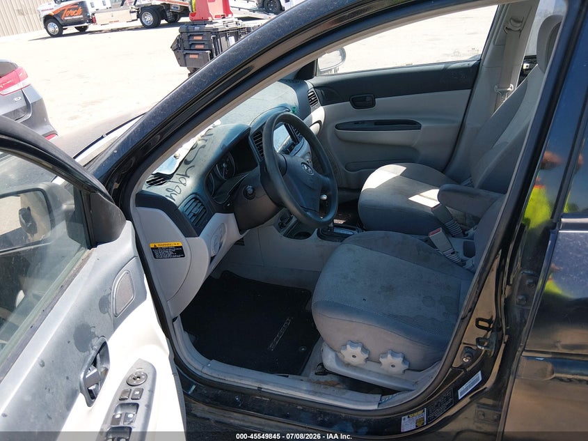 2006 Hyundai Accent VIN KMHCN46C26U018598 IAAI salvage auction — NORMAL WEAR, Salvage (California), sold $25 on 2026-07-17 (photo 5)
