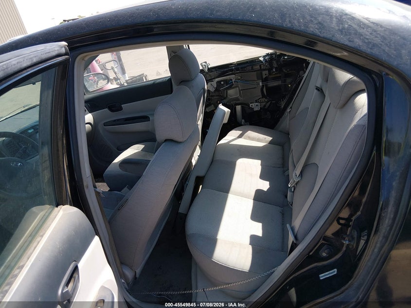 2006 Hyundai Accent VIN KMHCN46C26U018598 IAAI salvage auction — NORMAL WEAR, Salvage (California), sold $25 on 2026-07-17 (photo 8)