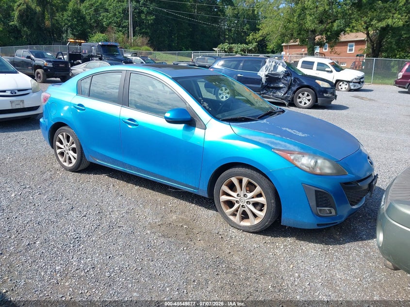 2010 Mazda 3 VIN JM1BL1S67A1304624 IAAI salvage auction — NORMAL WEAR, Clear (Virginia), sold $100 on 2026-07-21 (photo 1)