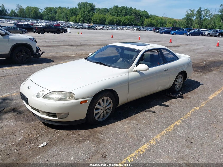 1992 Lexus Sc VIN JT8UZ30C6N0008371 IAAI salvage auction — NORMAL WEAR, Clear (Illinois), sold $1,800 on 2026-07-13 (photo 2)