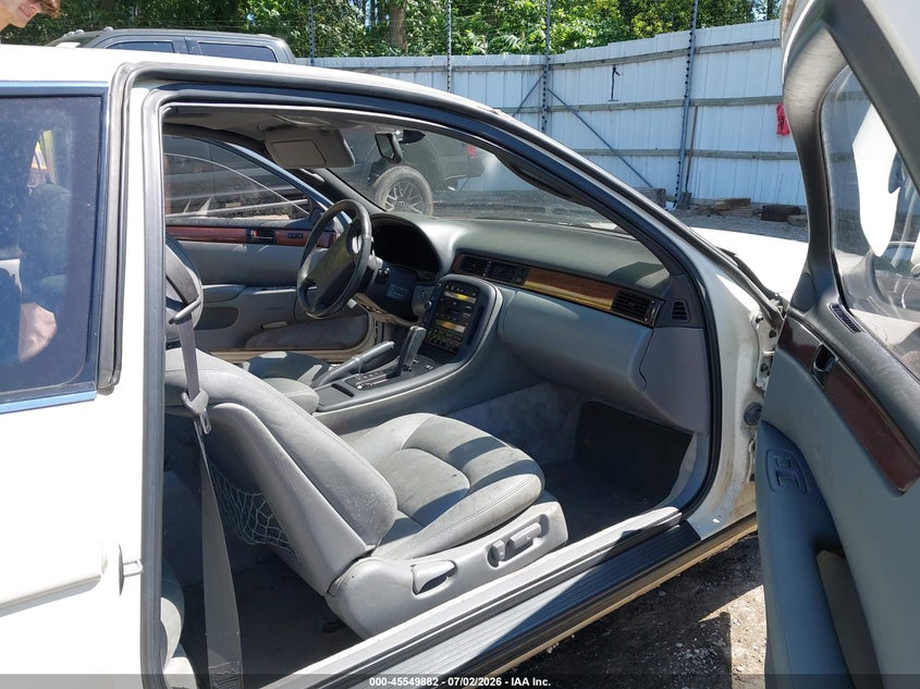 1992 Lexus Sc VIN JT8UZ30C6N0008371 IAAI salvage auction — NORMAL WEAR, Clear (Illinois), sold $1,800 on 2026-07-13 (photo 5)