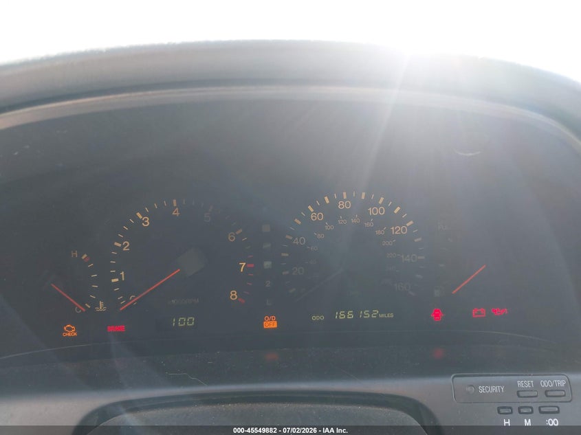 1992 Lexus Sc VIN JT8UZ30C6N0008371 IAAI salvage auction — NORMAL WEAR, Clear (Illinois), sold $1,800 on 2026-07-13 (photo 7)