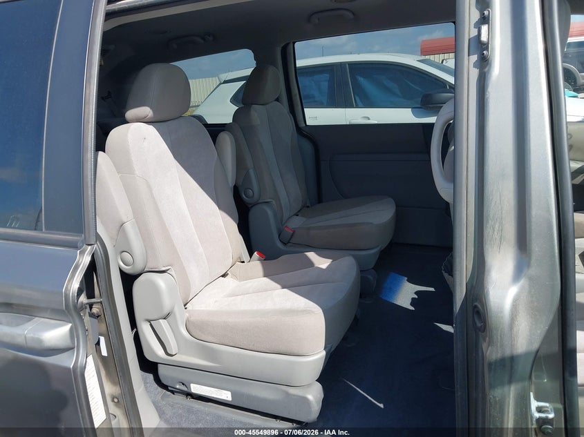2011 Kia SEDONA VIN KNDMG4C75B6389165 IAAI salvage auction — LEFT & RIGHT, Original (Texas), sold $975 on 2026-07-29 (photo 8)