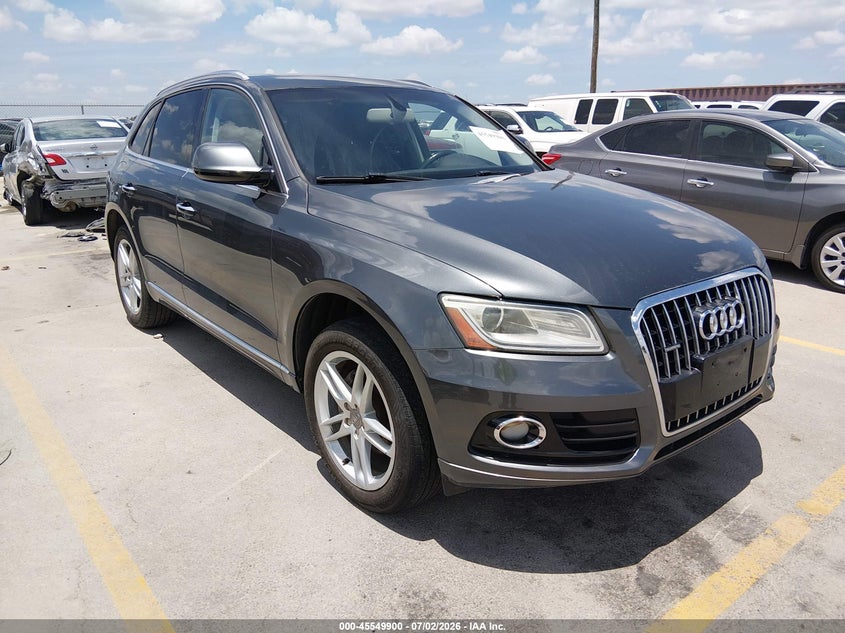 2016 Audi Q5 VIN WA1C2AFP8GA137459 IAAI salvage auction — NORMAL WEAR, Clear (Texas), sold $2,650 on 2026-07-09 (photo 1)
