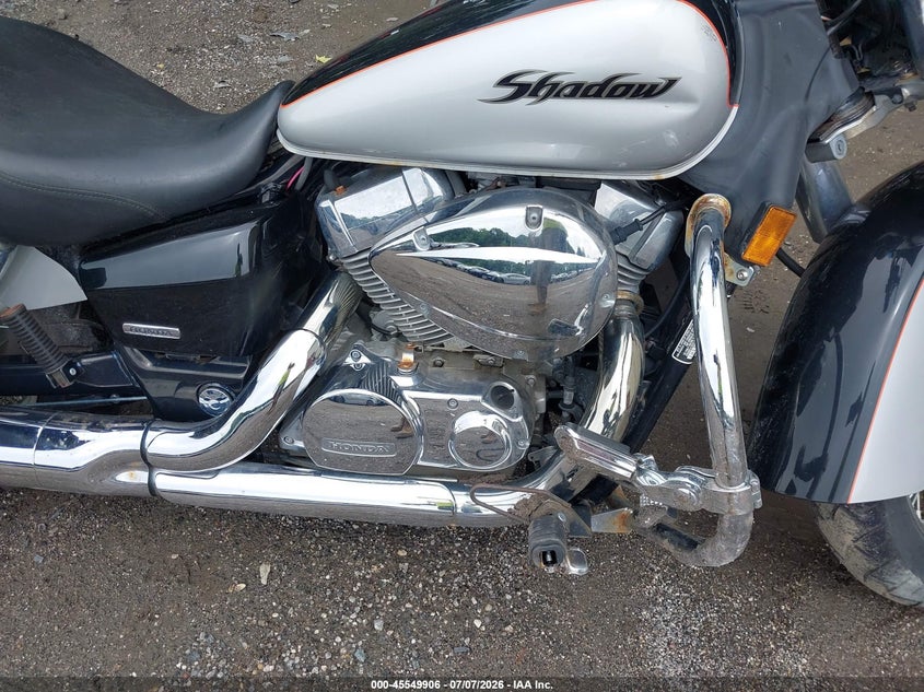 2004 Honda Vt750 VIN JH2RC503X4M004097 IAAI salvage auction — ENGINE DAMAGE, Salvage (Ohio), sold $400 on 2026-07-29 (photo 8)
