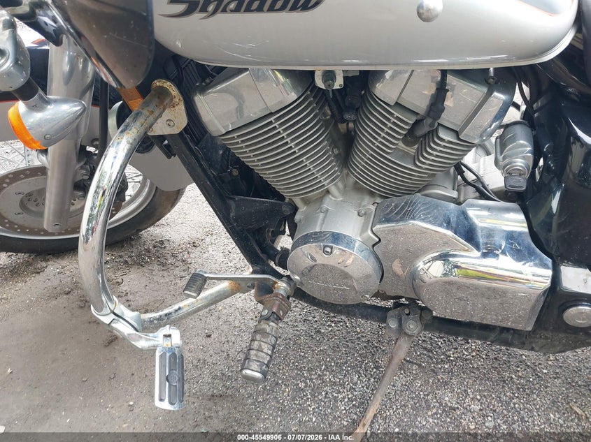 2004 Honda Vt750 VIN JH2RC503X4M004097 IAAI salvage auction — ENGINE DAMAGE, Salvage (Ohio), sold $400 on 2026-07-29 (photo 9)