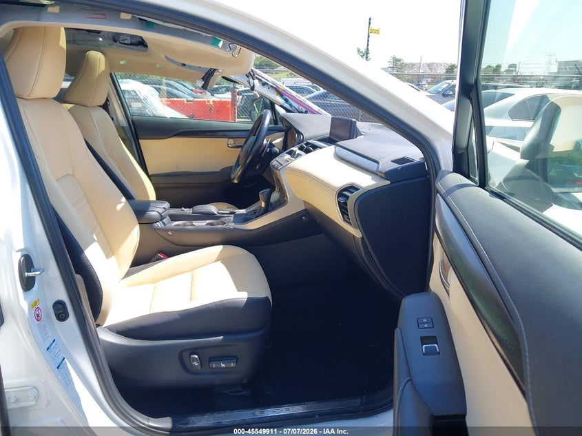 2019 Lexus Nx VIN JTJBARBZ8K2197588 IAAI salvage auction — FRONT & REAR, Salvage Title, sold $5,500 on 2026-07-31 (photo 5)