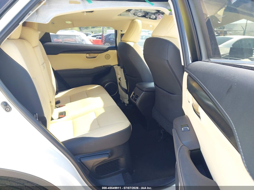 2019 Lexus Nx VIN JTJBARBZ8K2197588 IAAI salvage auction — FRONT & REAR, Salvage Title, sold $5,500 on 2026-07-31 (photo 8)
