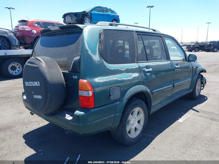 2001 Suzuki Grand vitara VIN JS3TY92VX14105157 IAAI salvage auction — FRONT END, Salvage Certificate (California), sold $100 on 2026-07-17 (photo 4)