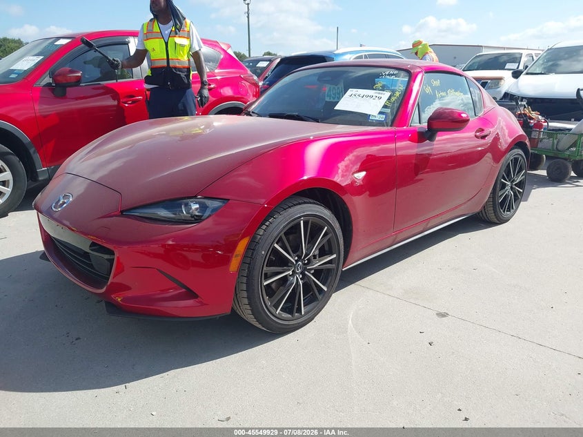 2026 Mazda Mx-5 VIN JM1NDAM74T0705251 IAAI salvage auction — FRONT END, Salvage Title, sold $20,100 on 2026-07-18 (photo 2)