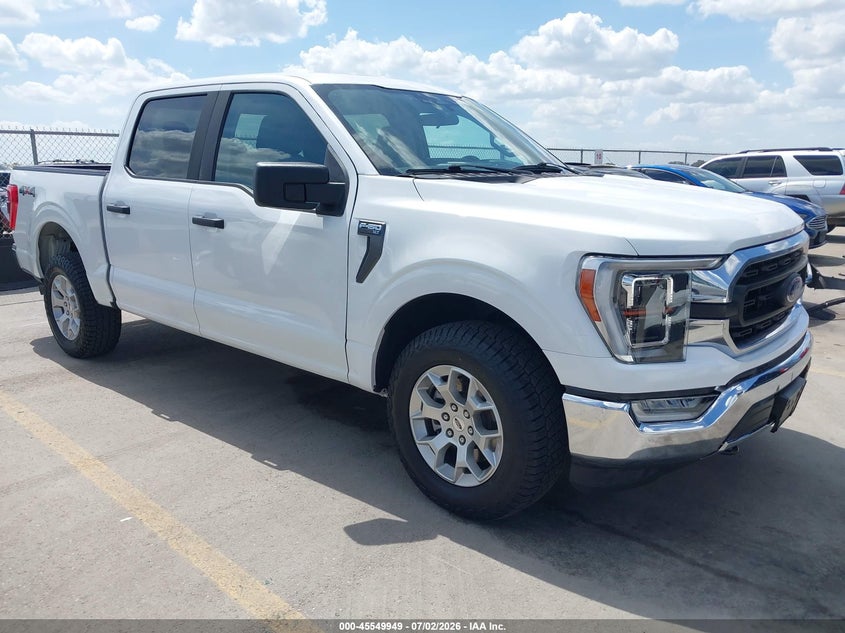 2023 Ford F-150 VIN 1FTFW1E85PFC47504 IAAI salvage auction — HAIL, Clear (Texas), sold $21,925 on 2026-07-19 (photo 1)
