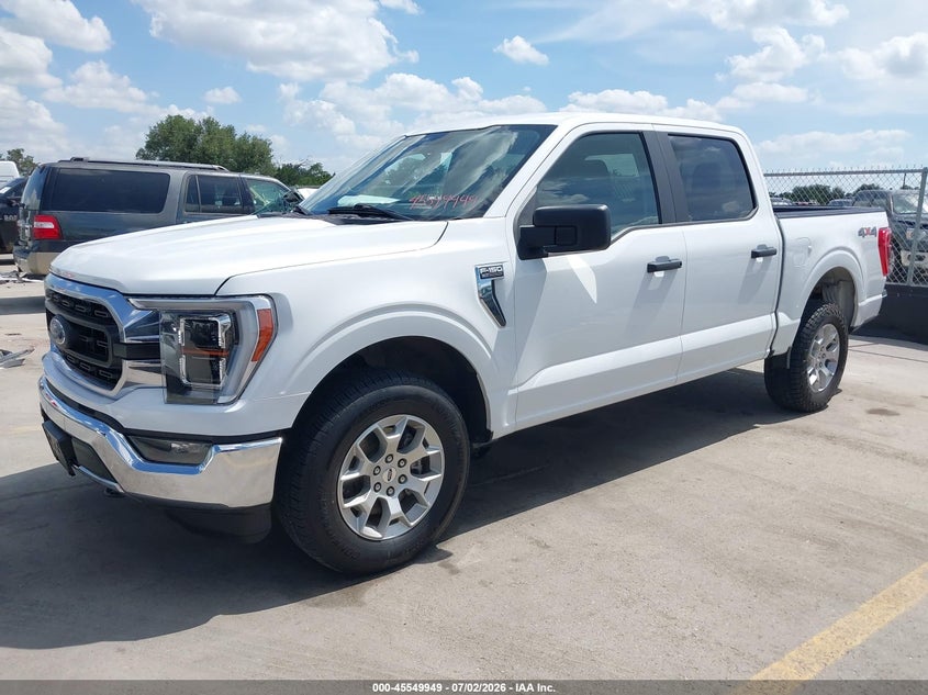 2023 Ford F-150 VIN 1FTFW1E85PFC47504 IAAI salvage auction — HAIL, Clear (Texas), sold $21,925 on 2026-07-19 (photo 2)