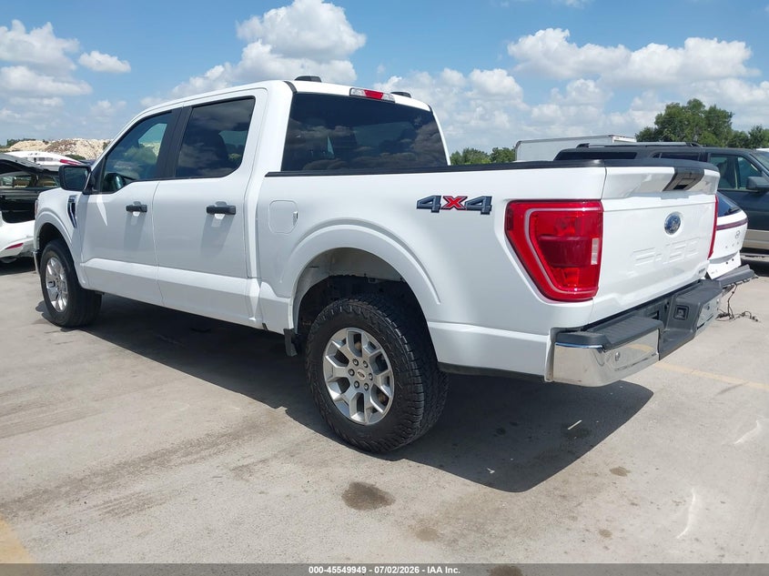 2023 Ford F-150 VIN 1FTFW1E85PFC47504 IAAI salvage auction — HAIL, Clear (Texas), sold $21,925 on 2026-07-19 (photo 3)