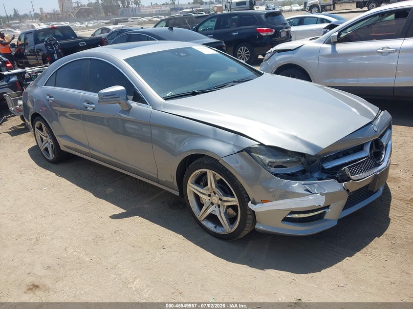 2014 Mercedes-benz Cls-klasse VIN WDDLJ7DB0EA107815 IAAI salvage auction — FRONT END, Salvage Title, sold $2,025 on 2026-07-29 (photo 1)