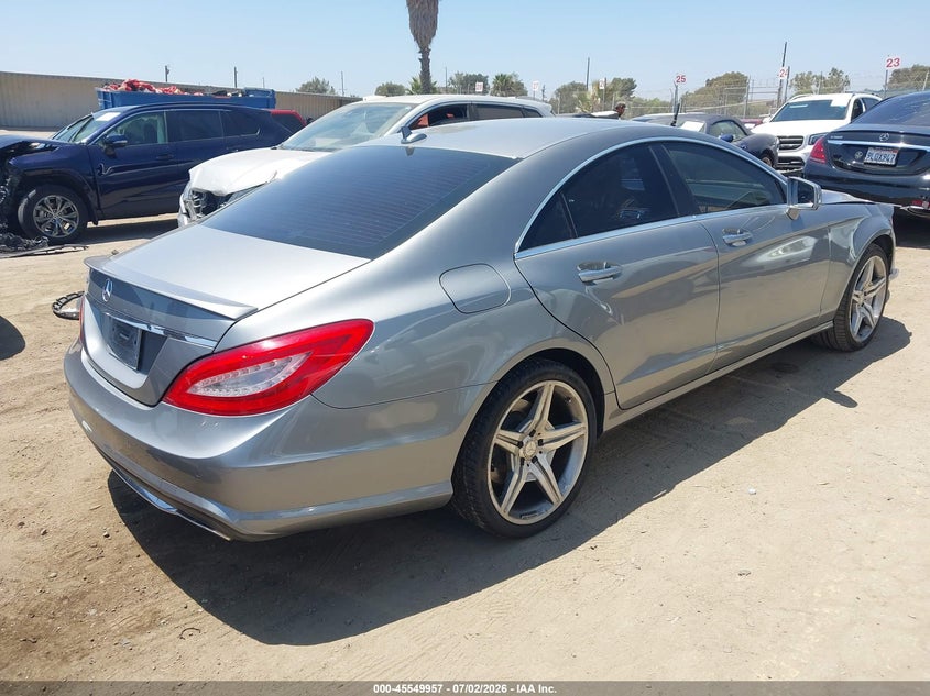 2014 Mercedes-benz Cls-klasse VIN WDDLJ7DB0EA107815 IAAI salvage auction — FRONT END, Salvage Title, sold $2,025 on 2026-07-29 (photo 4)