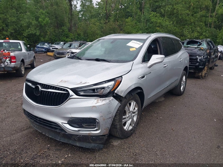 2020 Buick Enclave VIN 5GAERAKW7LJ173985 IAAI salvage auction — LEFT FRONT, Salvage Title, sold $3,425 on 2026-08-23 (photo 2)